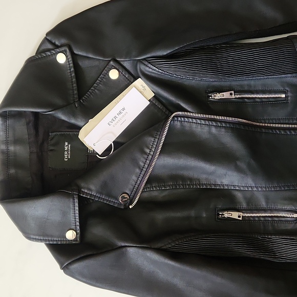 Faux leather jacket - Picture 1 of 3